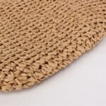 Harvest Straw Bag Camel