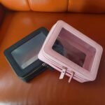 Letter Nest Cosmetic Bag Pink