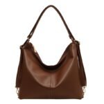 Sleek Form Tote Bag Coffee