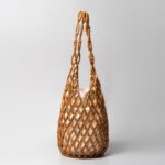 Riviera Beaded Bag Brown