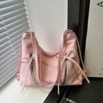 Stitch Mode Tote Bag Pink