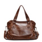 Crossline Classic Tote Bag Brown