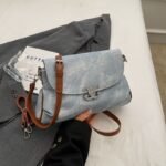 Flexi Charm Nylon Bag Blue