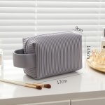Cube Case Cosmetic Bag Purple