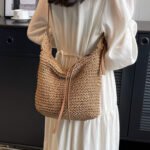 Casual Woven Crossbody bag