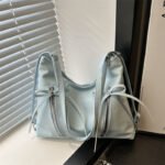 Stitch Mode Tote Bag Blue