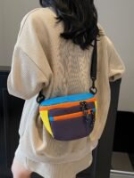 street style Canvas Crossbody Bag