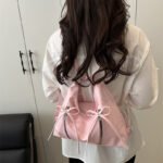 Stitch Mode Tote Bag Pink