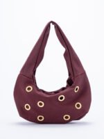 Soft Dumpling Suede Hobo Bag