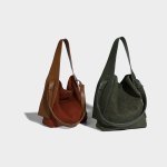 Velura Classic Bucket Bag Green