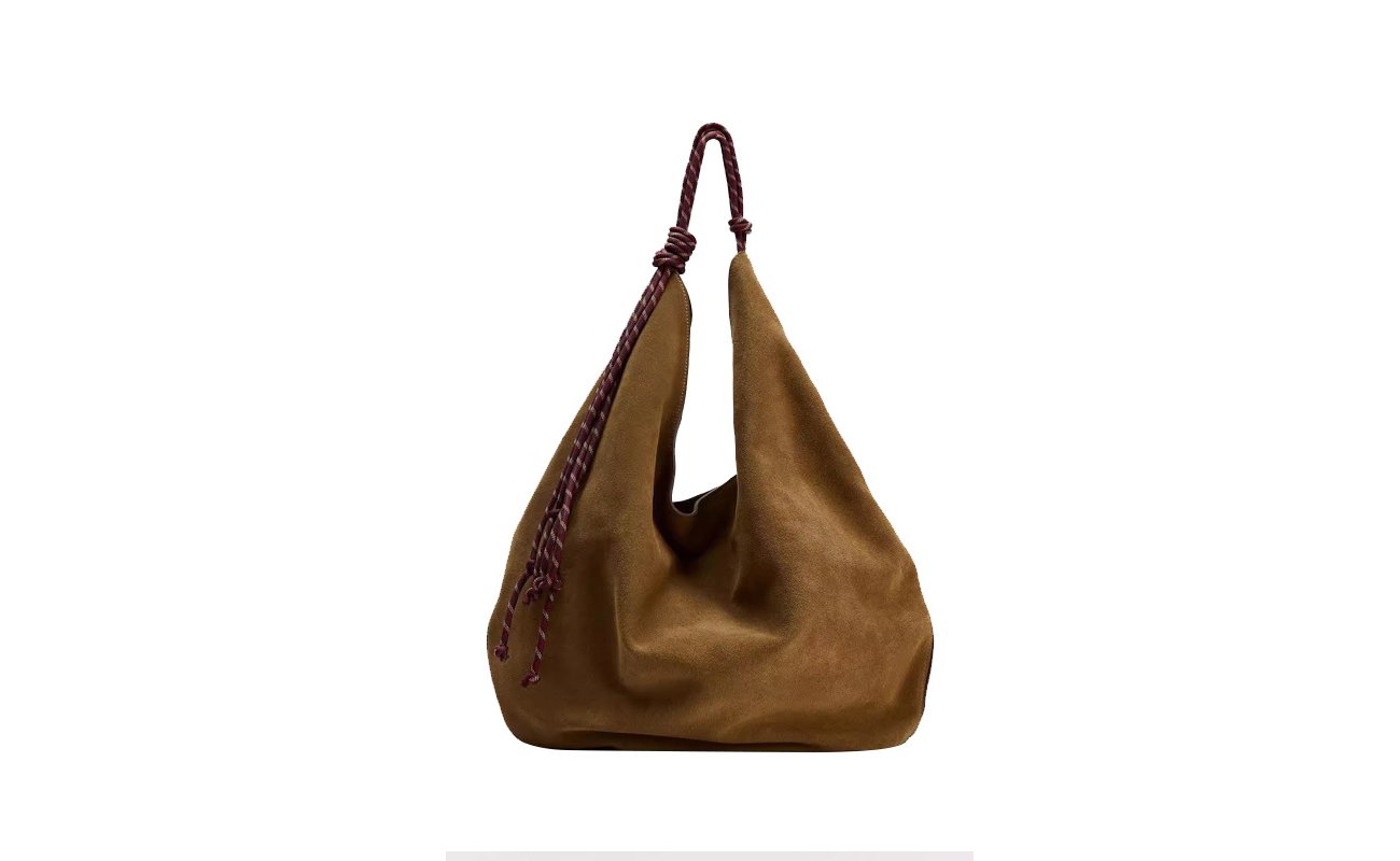 City Muse Suede Bucket Bag