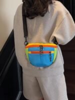 street style Canvas Crossbody Bag