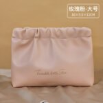 Velora Pleated Cosmetic Bag Pink