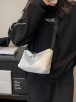 Daily Ease Small Shoulder Bag White