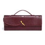 Viva Clutch Woven Bag Purple