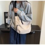 Flexi Charm Nylon Bag White