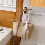 Solid Ease Tote Bag Khaki