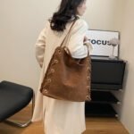 Metro Velvet Suede Hobo Bag