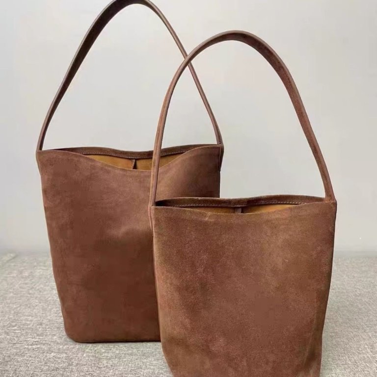 Velvet Era Suede Bag Brown
