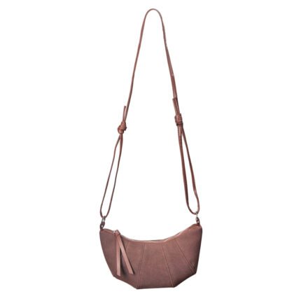 Noir Luxe Suede Hobo Bag