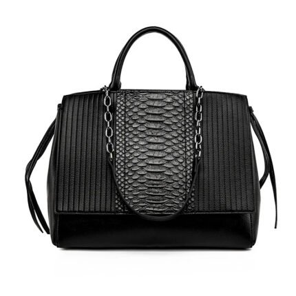 Lacquer Luxe Woven Bag