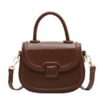 Fleur Carry Boston Bag Brown