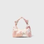 Sequin Embellished Knot Handle Shoulder Bag