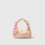 Sequin Embellished Knot Handle Shoulder Bag - Image 3