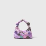 Sequin Embellished Knot Handle Shoulder Bag - Image 5