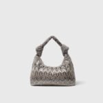 Sequin Embellished Knot Handle Shoulder Bag - Image 7